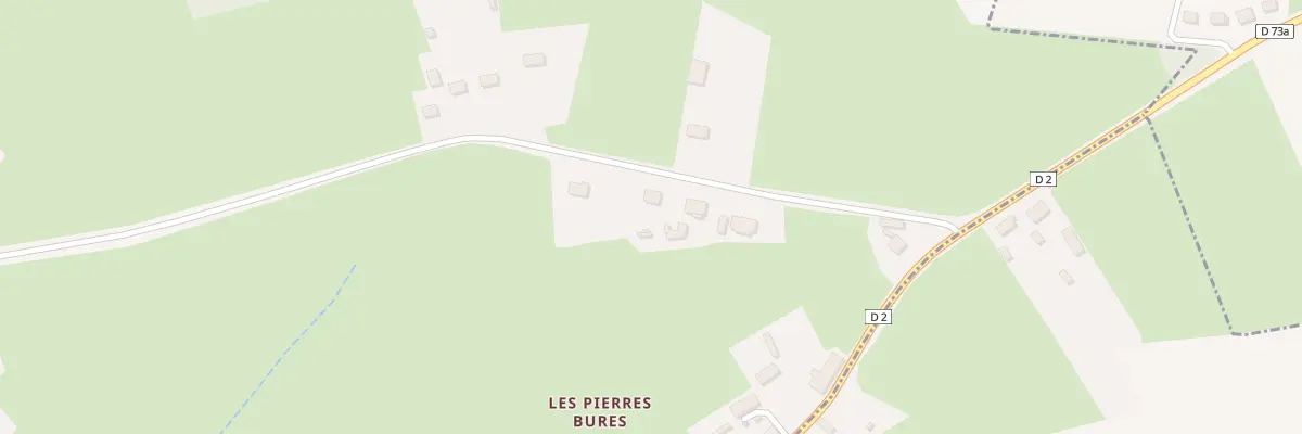 Plan du 2 Les Pierres Bures à Méasnes