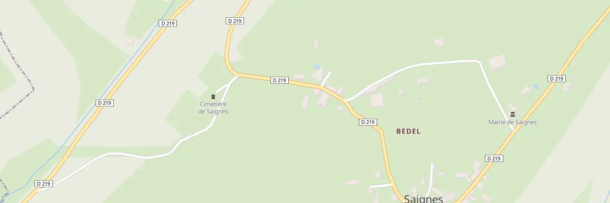 Plan du 5010F Le Mazot à Saignes