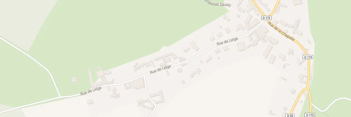 Plan du 16 Rue de Leige à Limeux