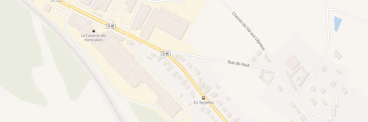Plan du 204 Rue de Menchecourt à Abbeville