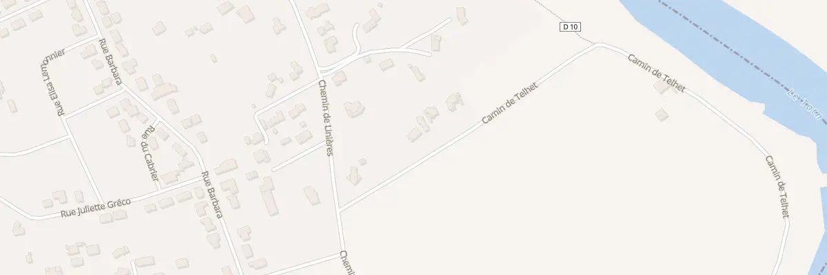 Plan du 123 Che de Teillet à Lisle-sur-Tarn