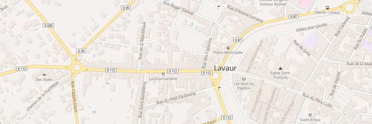 Plan du 24 Av Charles de Gaulle à Lavaur