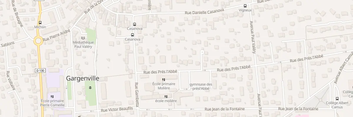 Plan du 10B Rue Gambetta à Gargenville