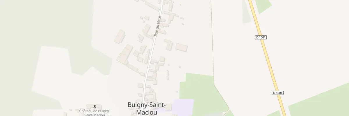 Plan du 22 Rue du Haut à Buigny-Saint-Maclou
