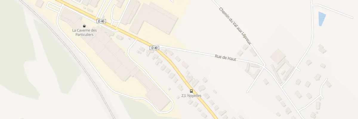 Plan du 202 Rue de Menchecourt à Abbeville