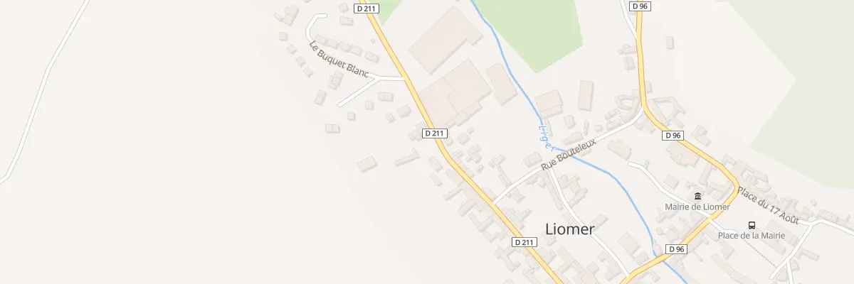 Plan du 31 Rue Jean Moulin à Liomer