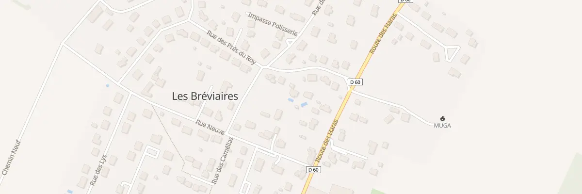 Plan du 9 Rue des Prés du Roy aux Bréviaires