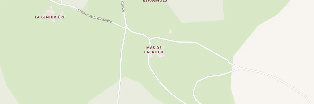 Plan du 970 Rte du Caussé à Saint-Beauzile