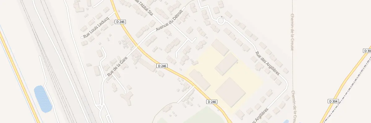 Plan du 7 Rue Ismaël Schwalb à Fréthun