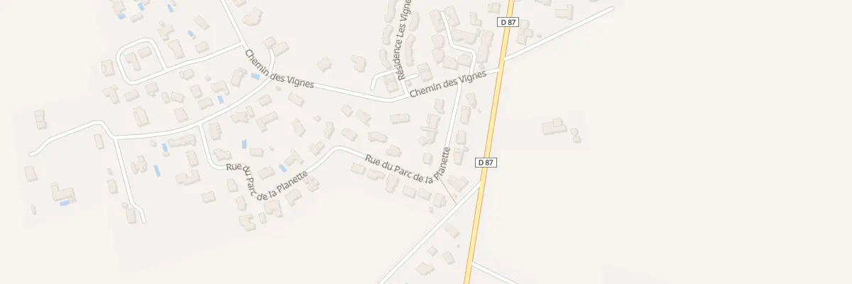 Plan du 6 Rue du Parc de la Planette à Lavaur