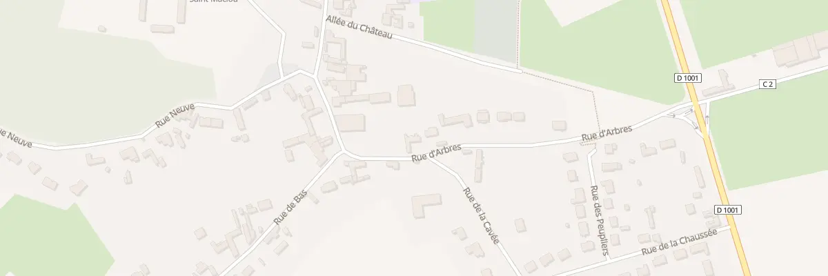 Plan du 11 Rue d’Arbres à Buigny-Saint-Maclou