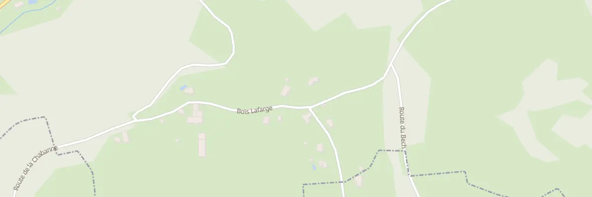 Plan du 3 Bois Lafarge à Chanac-les-Mines