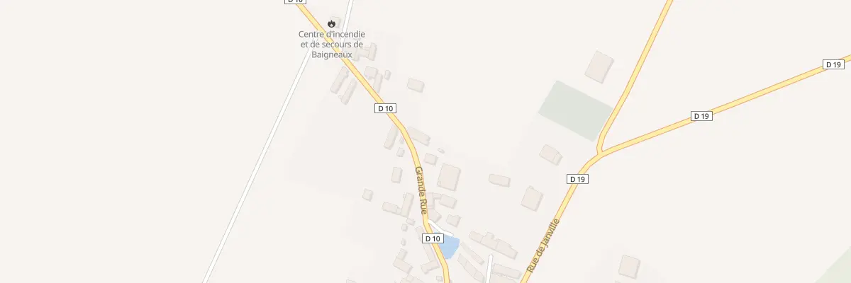 Plan du 51 Gr Grande Rue à Baigneaux