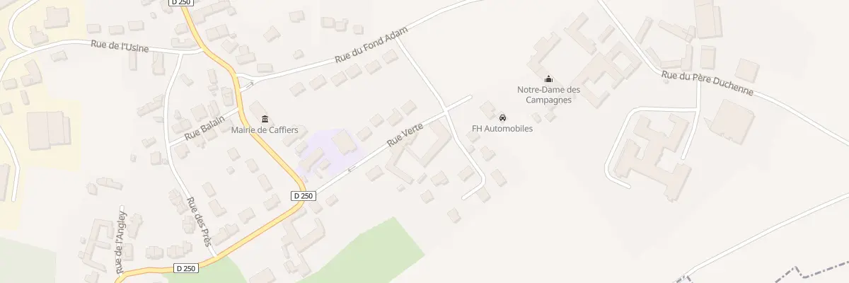 Plan du 122 Rue Verte à Caffiers