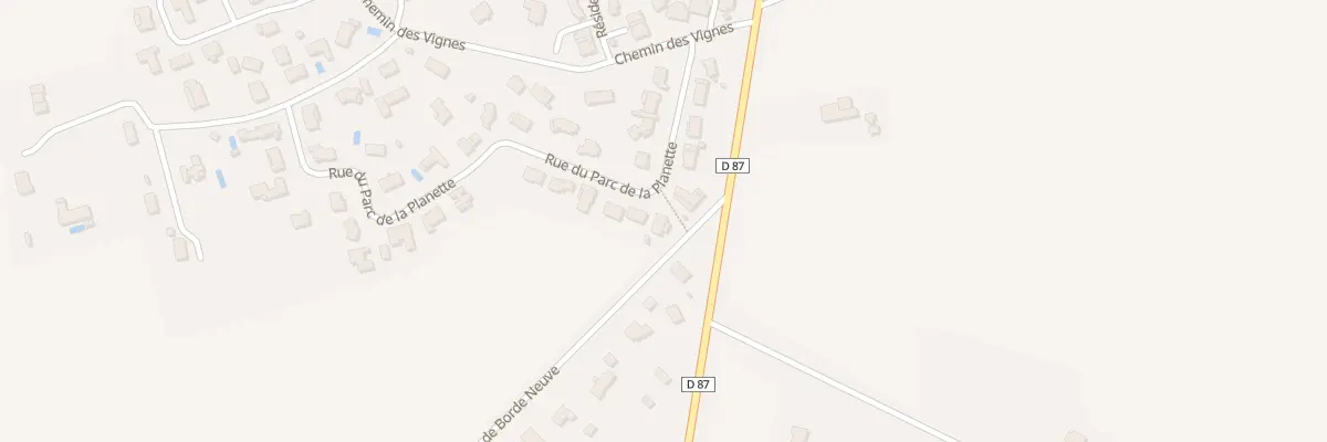 Plan du 11 Rue du Parc de la Planette à Lavaur