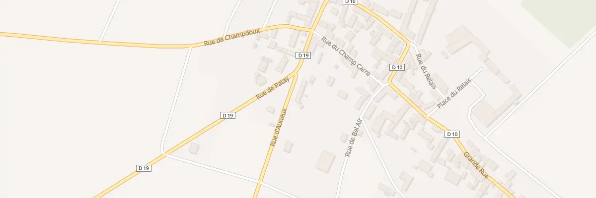 Plan du 6 Rue d’Auneux à Baigneaux