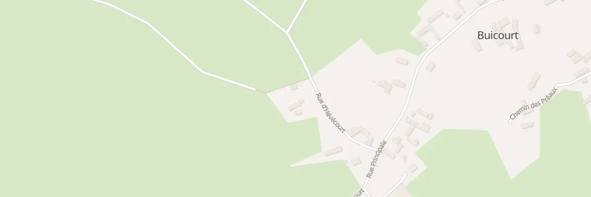 Plan du 9 Rue d’Hévécourt à Buicourt