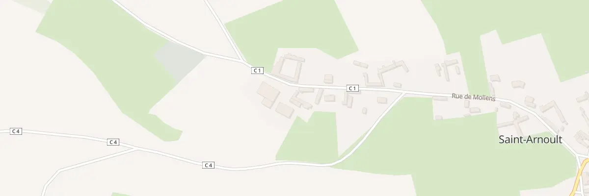 Plan du 21 Rue de Moliens à Omécourt