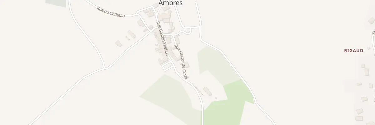 Plan du 5372 Ambres à Ambres
