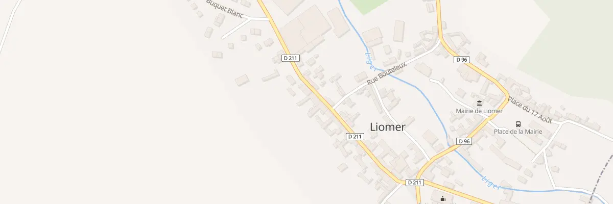 Plan du 25 Rue Jean Moulin à Liomer