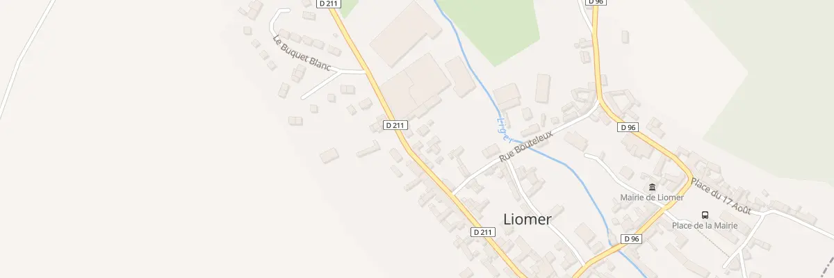 Plan du 30 Rue Jean Moulin à Liomer