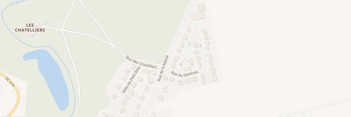 Plan du 52 Rue de la Garenne à Orcemont