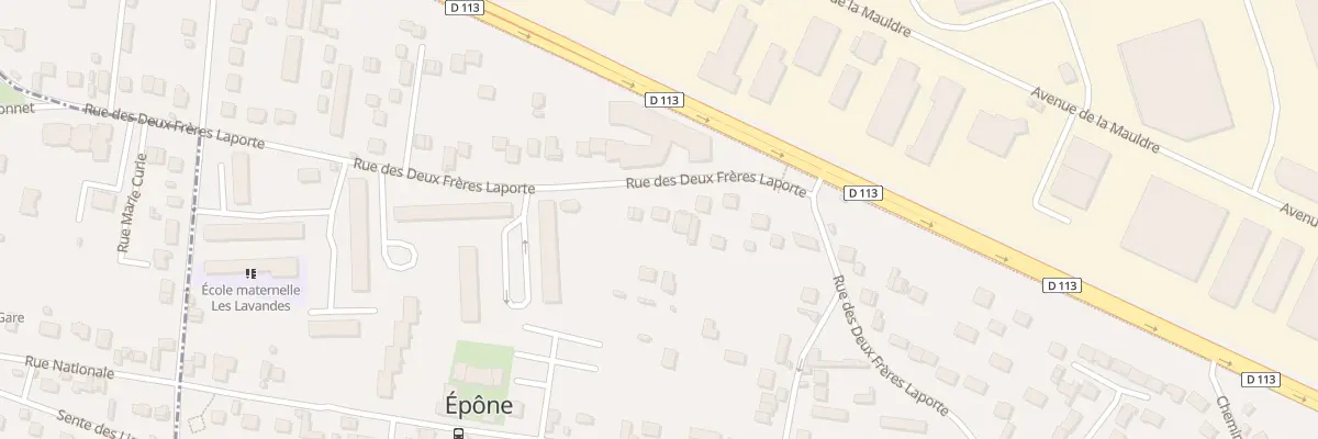 Plan du 52 Rue des Deux Freres Laporte à Épône