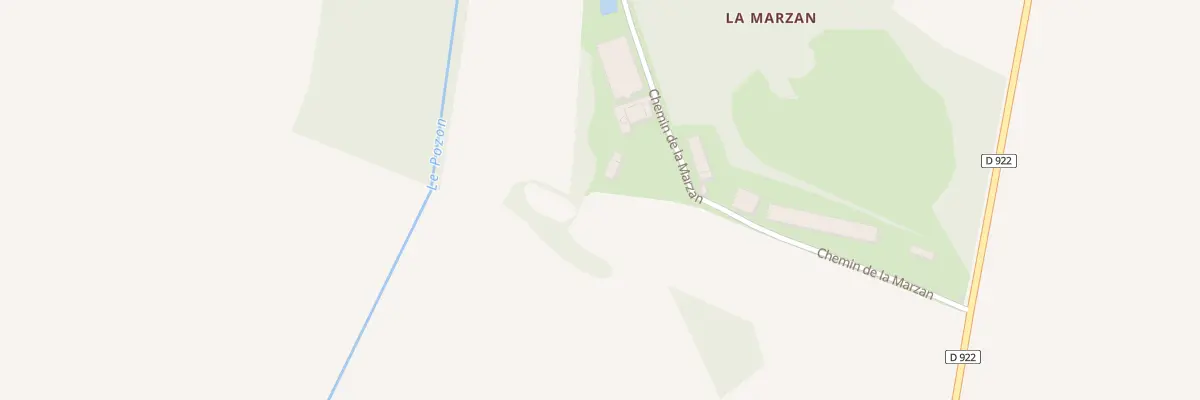 Plan du 5061 La Marzan à Reboursin