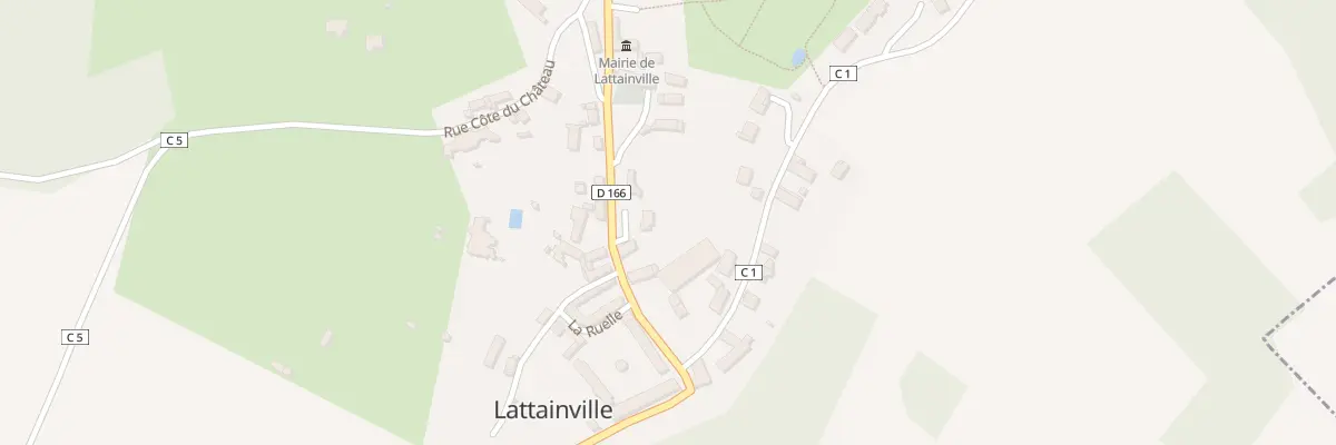 Plan du 8 Rue Jean-baptiste Crevecoeur à Lattainville