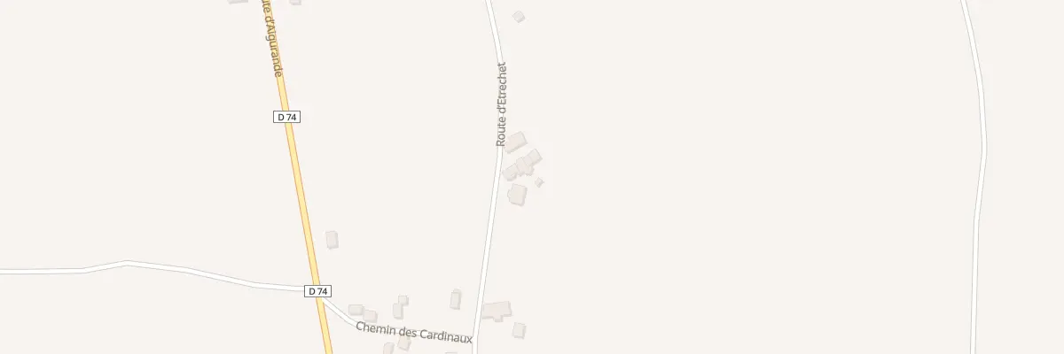 Plan du 5419 Etrechet à Neuvy-Saint-Sépulchre