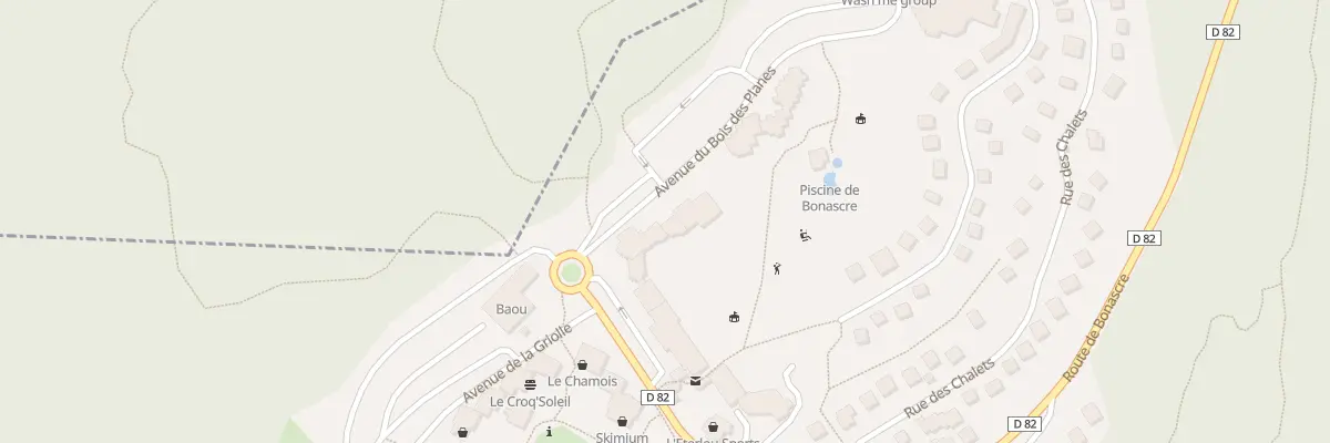Plan du 849 Plateau de Bonascre à Ax-les-Thermes