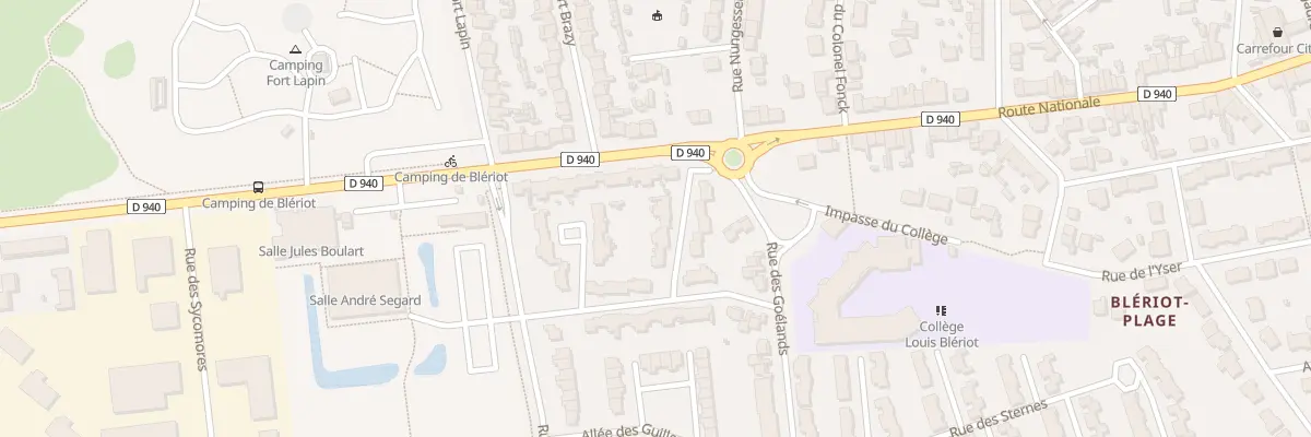 Plan du 4 Rue Cormorans à Sangatte