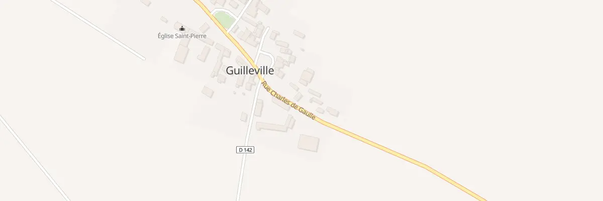 Plan du 25 Pl des Peupliers à Guilleville
