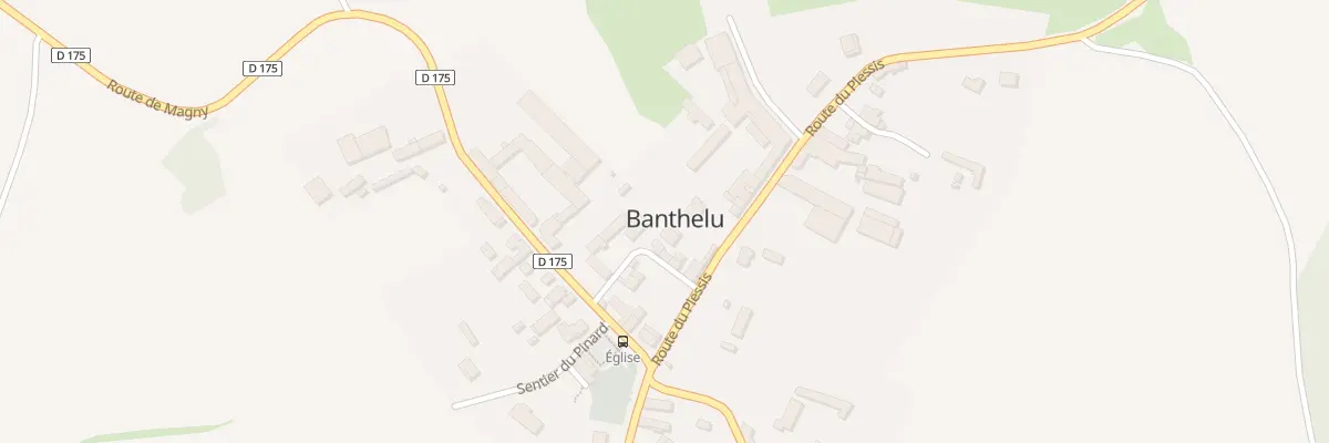 Plan du 6 Rue René Pannier à Banthelu