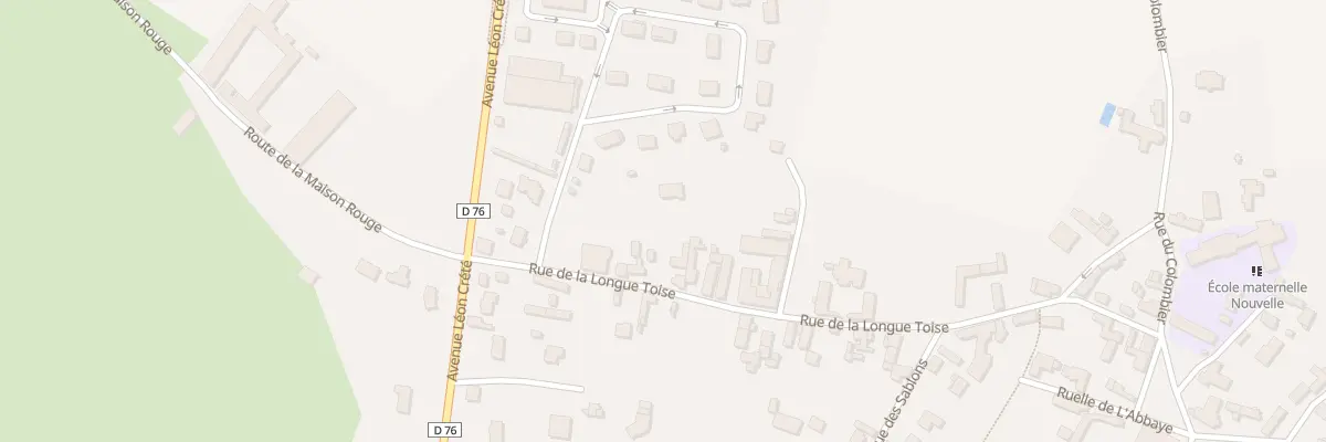 Plan du 18T Rue de la Longue Toise à Méré