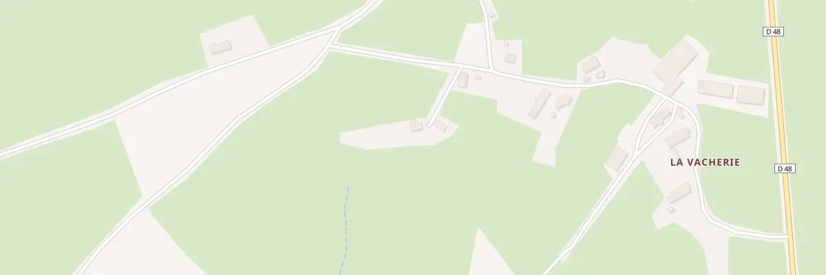 Plan du 8 Orfeuille à Lourdoueix-Saint-Pierre