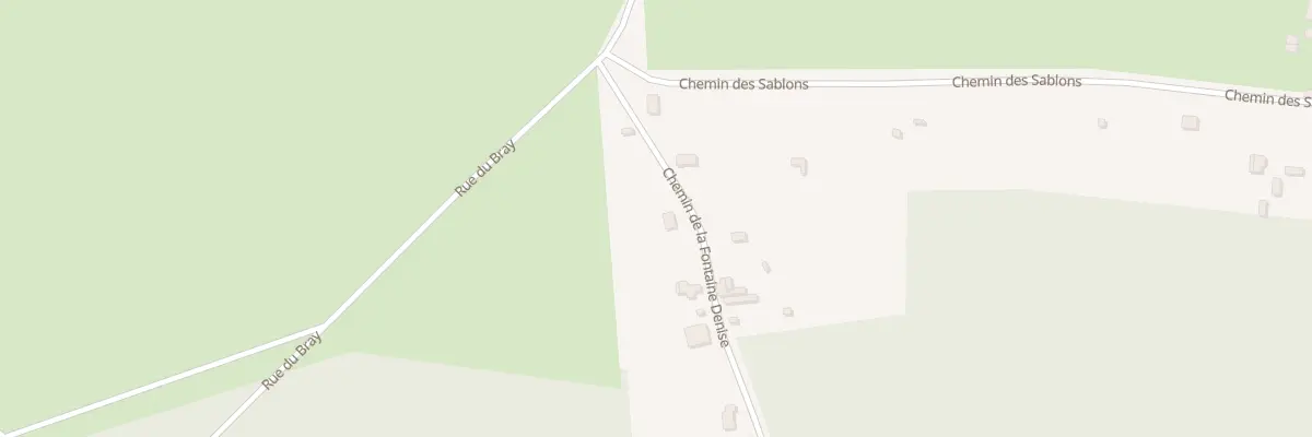 Plan du 5 Che de la Fontaine Denise à Senantes