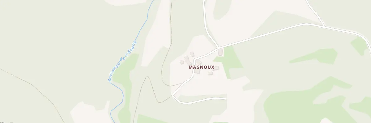 Plan du 5058 Magnoux à Veix