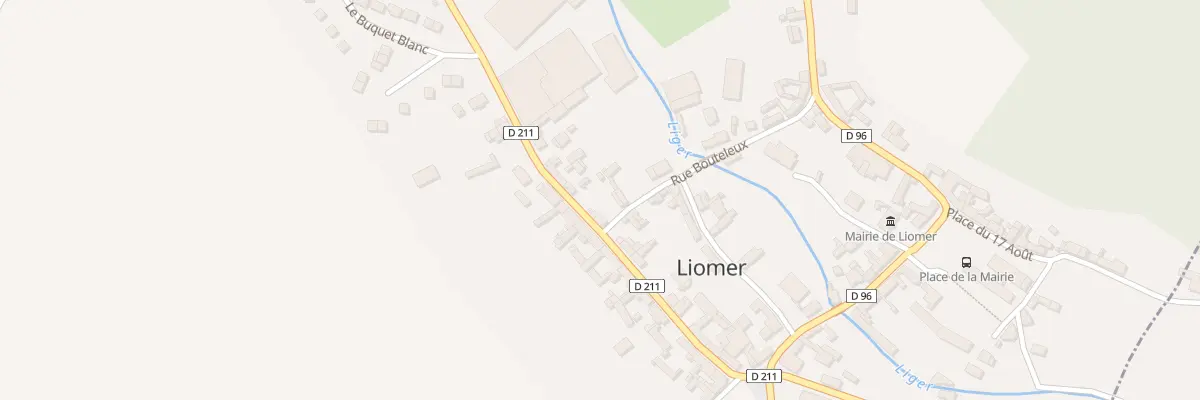 Plan du 24 Rue Jean Moulin à Liomer