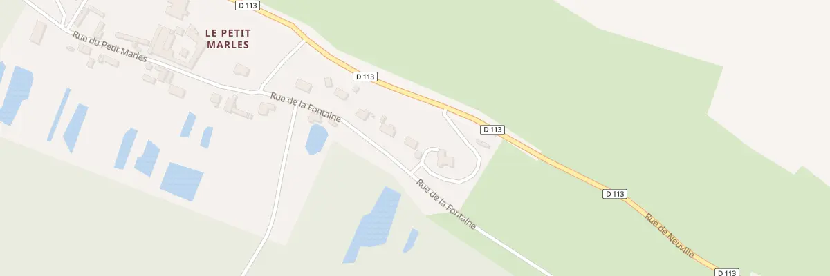 Plan du 35 Rue de la Fontaine à Marles-sur-Canche