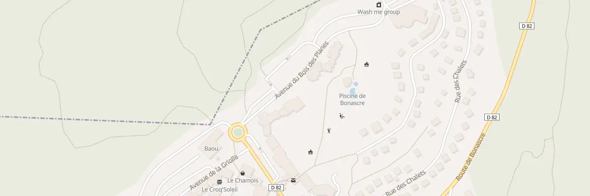 Plan du 847 Plateau de Bonascre à Ax-les-Thermes