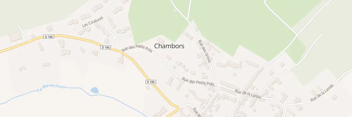 Plan du 10 Rue des Petits Prés à Chambors