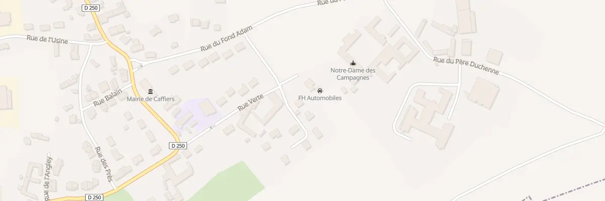 Plan du 172 Rue Verte à Caffiers