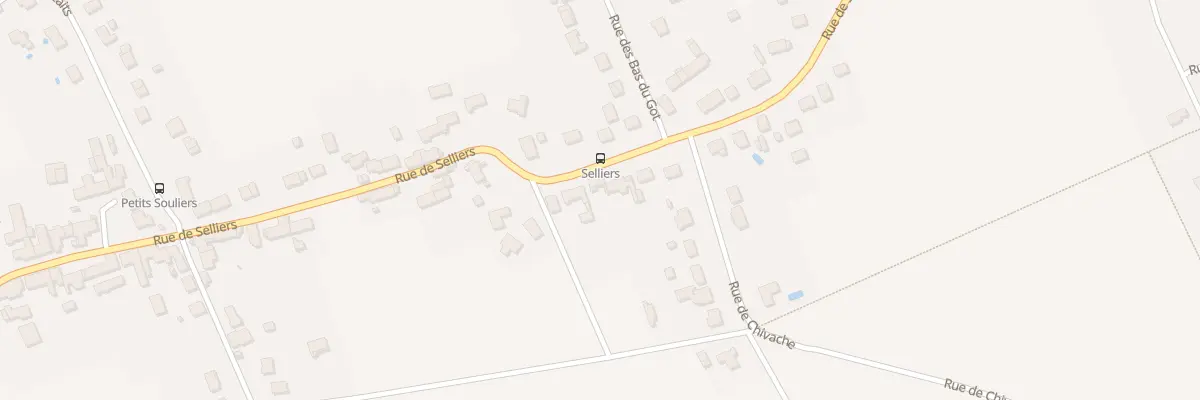 Plan du 105 Rue de Selliers à Ingré