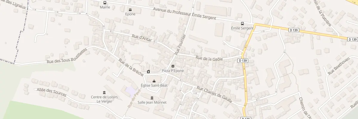 Plan du 35 Rue de la Geôle à Épône