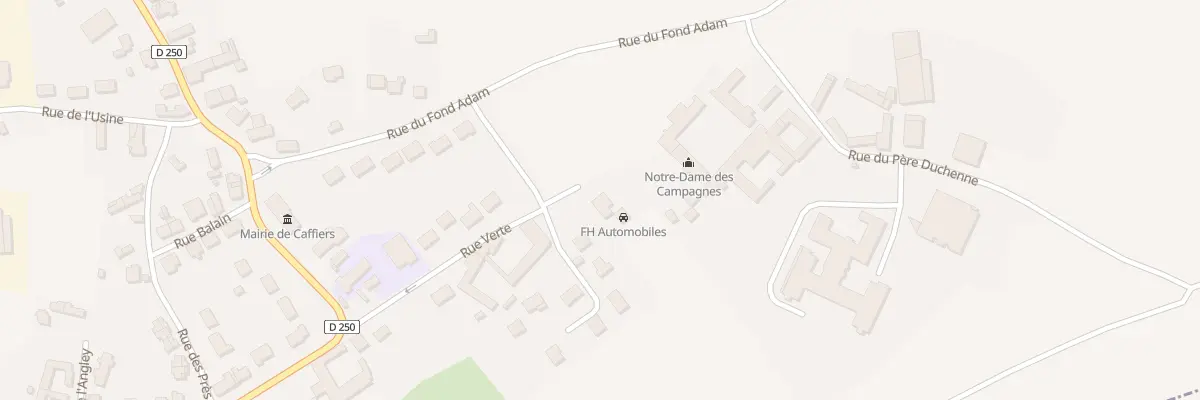 Plan du 176 Rue Verte à Caffiers