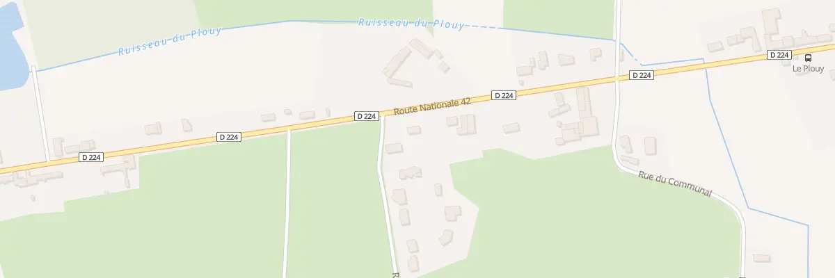 Plan du 77 Rue du Plouy à Colembert