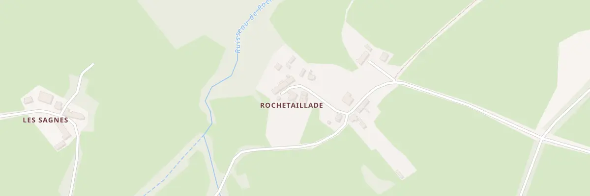 Plan du 9 Rochetaillade à Chéniers