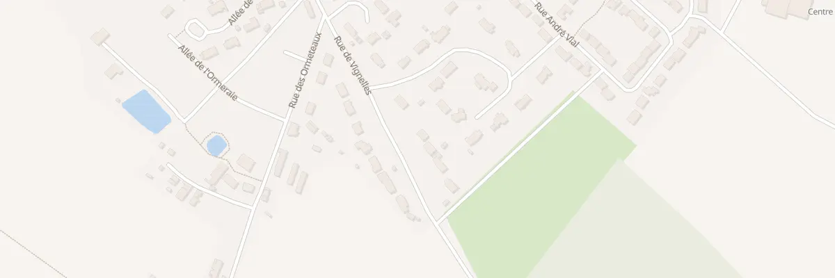 Plan du 503 Rue de Vignelles à Jouy-le-Potier