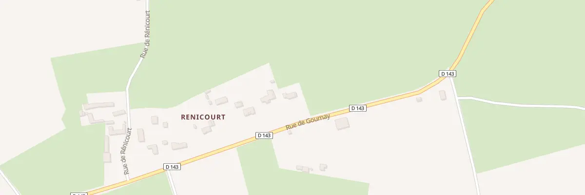 Plan du 18 Rue de Gournay à Buicourt
